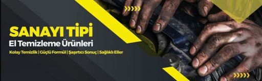 SANAYİ TİP EL TEMİZLEME