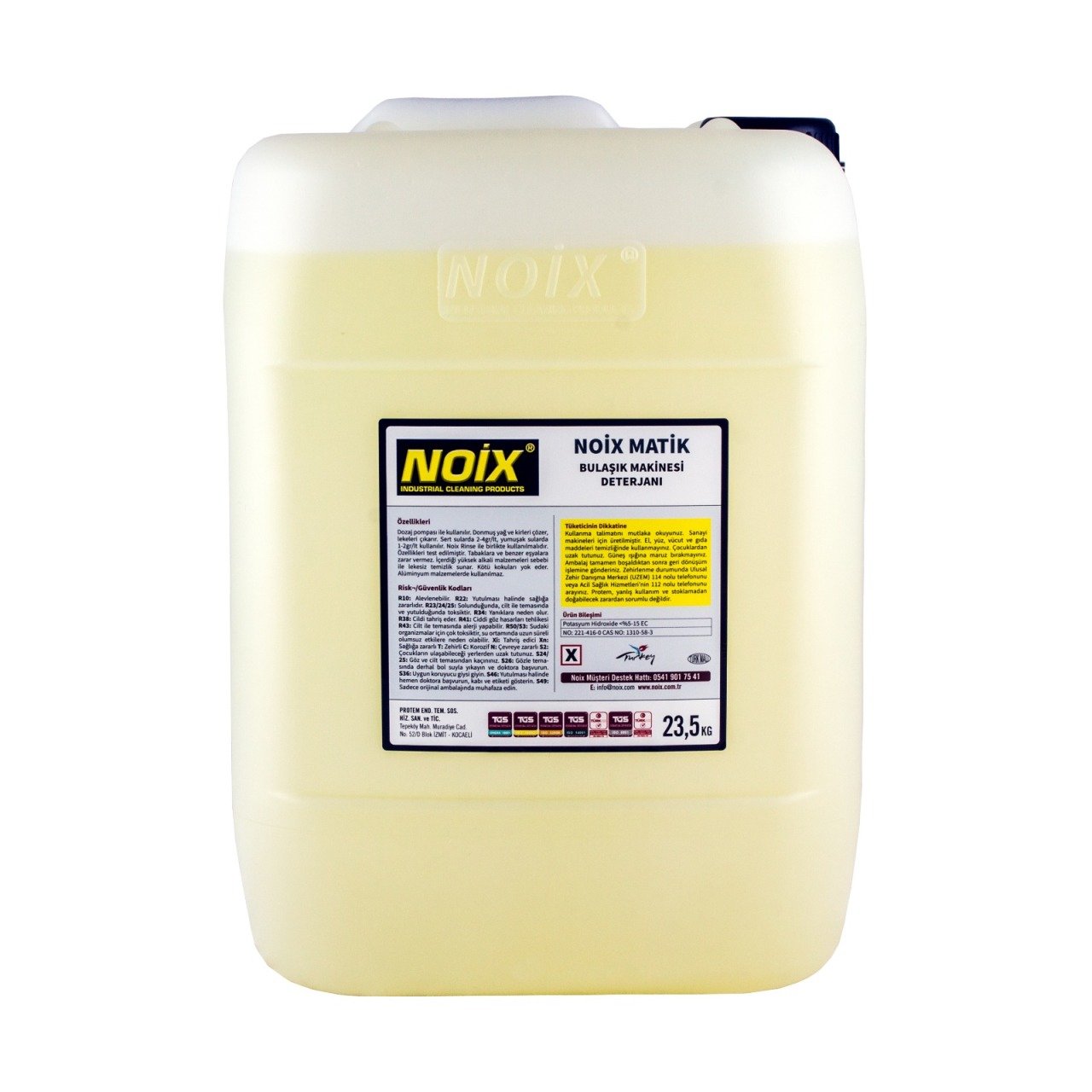 NOİX MATİK PROFESYONEL BULAŞIK MAKİNASI DETERJANI / 23,5 KG