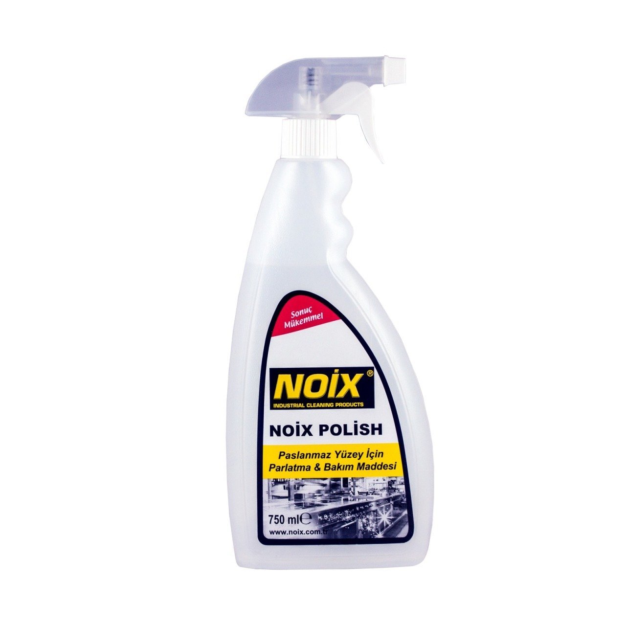 NOİX POLISH PASLANMAZ ÇELİK YÜZEY İÇİN TEMİZLİK VE BAKIM MADDESİ 12X750 ML