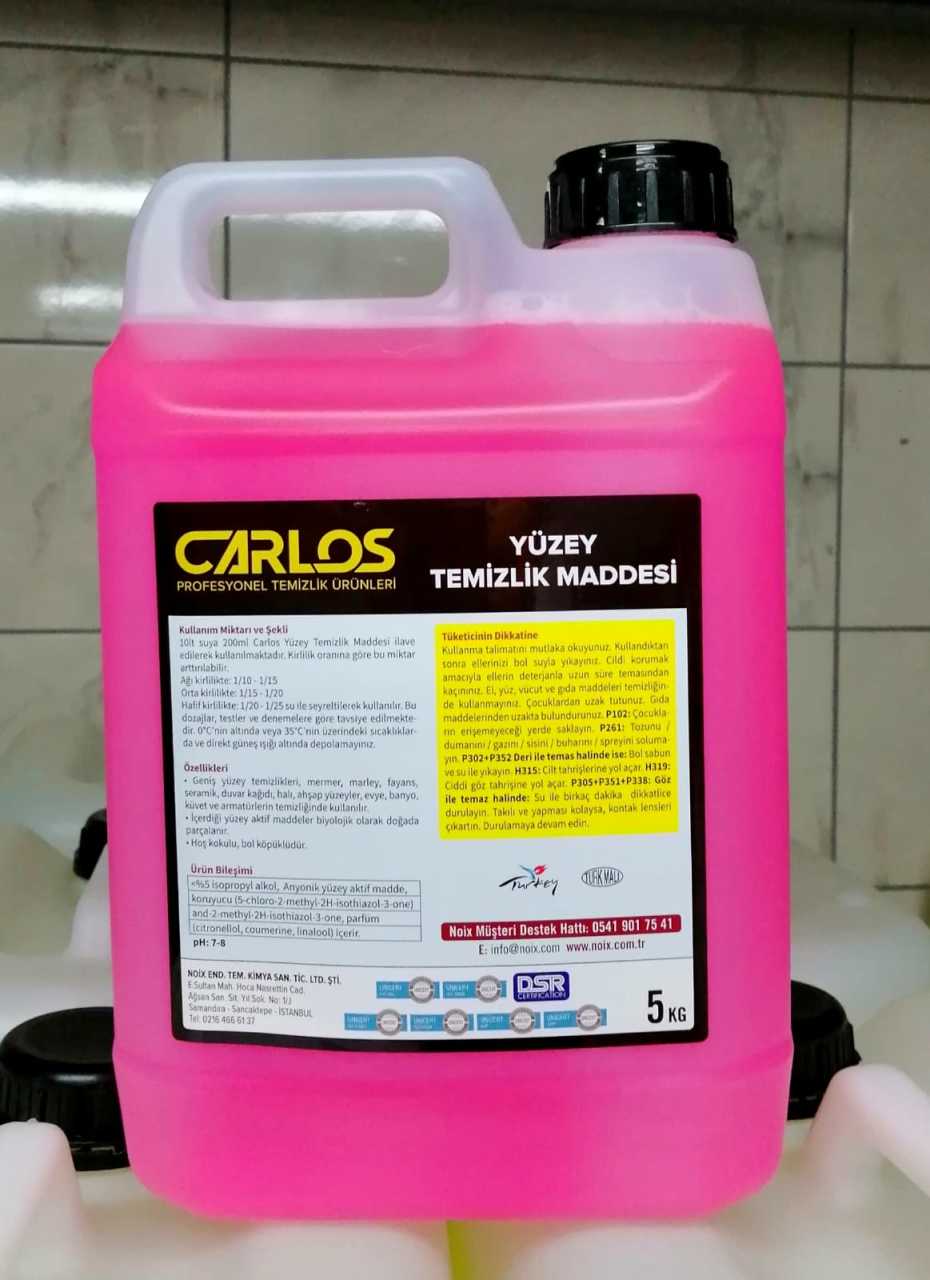 CARLOS YÜZEY TEMİZLİK MADDESİ
