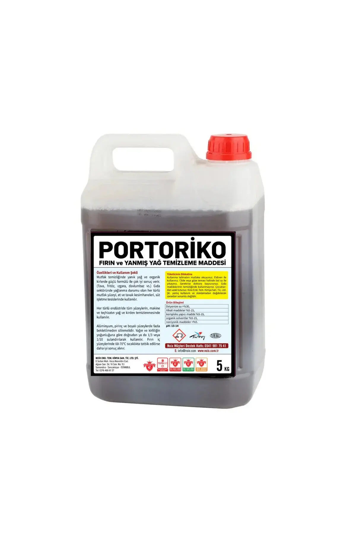 PORTORICO AĞIR YANMIŞ YAĞ SÖKÜCÜ 4*5 KG