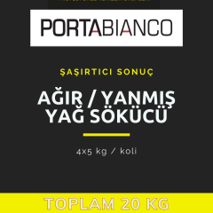 PORTABIANCO AĞIR YANMIŞ YAĞ SÖKÜCÜ 4*5 KG