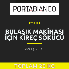 PORTABIANCO BULAŞIK MAKİNESİ KİREÇ SÖKÜCÜ 4*5 KG