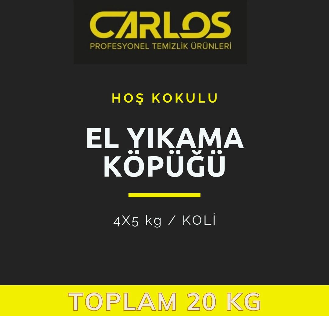 CARLOS EL YIKAMA KÖPÜĞÜ 4x5 KG