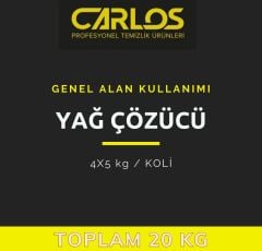 CARLOS YAĞ ÇÖZÜCÜ 4x5 KG
