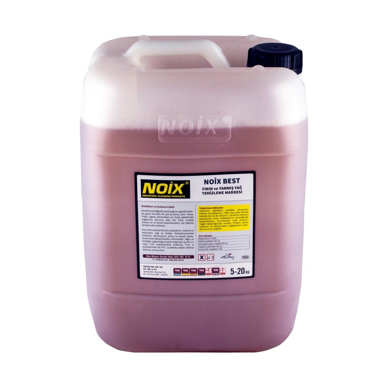 NOİX BEST AĞIR KİR VE YANMIŞ YAĞ SÖKÜCÜ 20 KG
