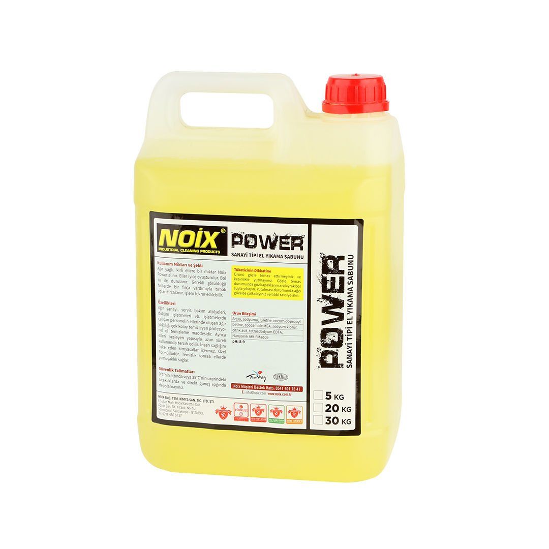 NOİX POWER SANAYİ TİPİ EL TEMİZLEME MADDESİ 2x5 KG
