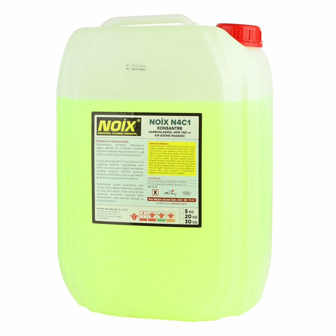 NOİX N4C1  KONSANTRE / KARBONLAŞMIŞ YAĞ SÖKÜCÜ 20 KG