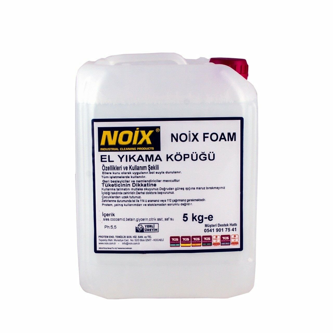 NOİX FOAM EL YIKAMA KÖPÜĞÜ 2x5 KG